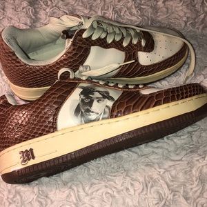 Makeveli. Branded 2pac shoe ( Tupac)